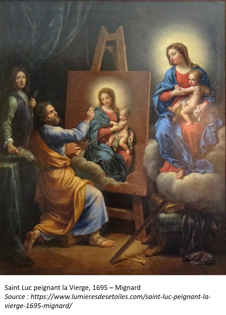 St Luc peignant la Vierge Marie 2